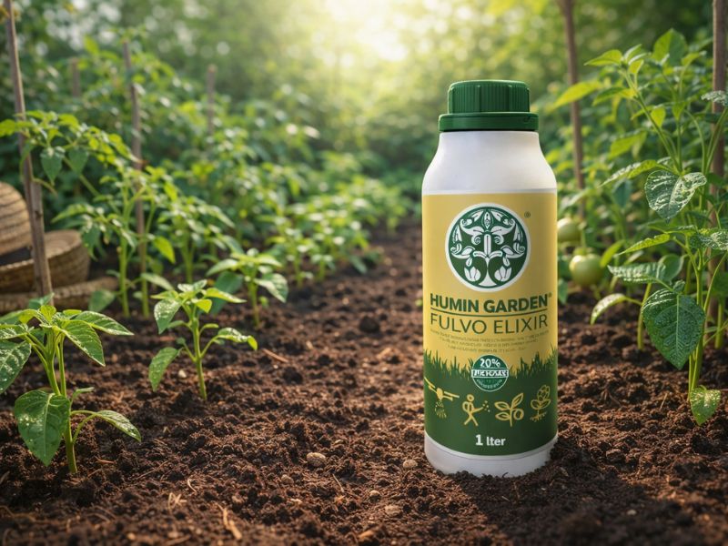 Humin Garden Fulvo Elixir konyhakerti növény permetezés