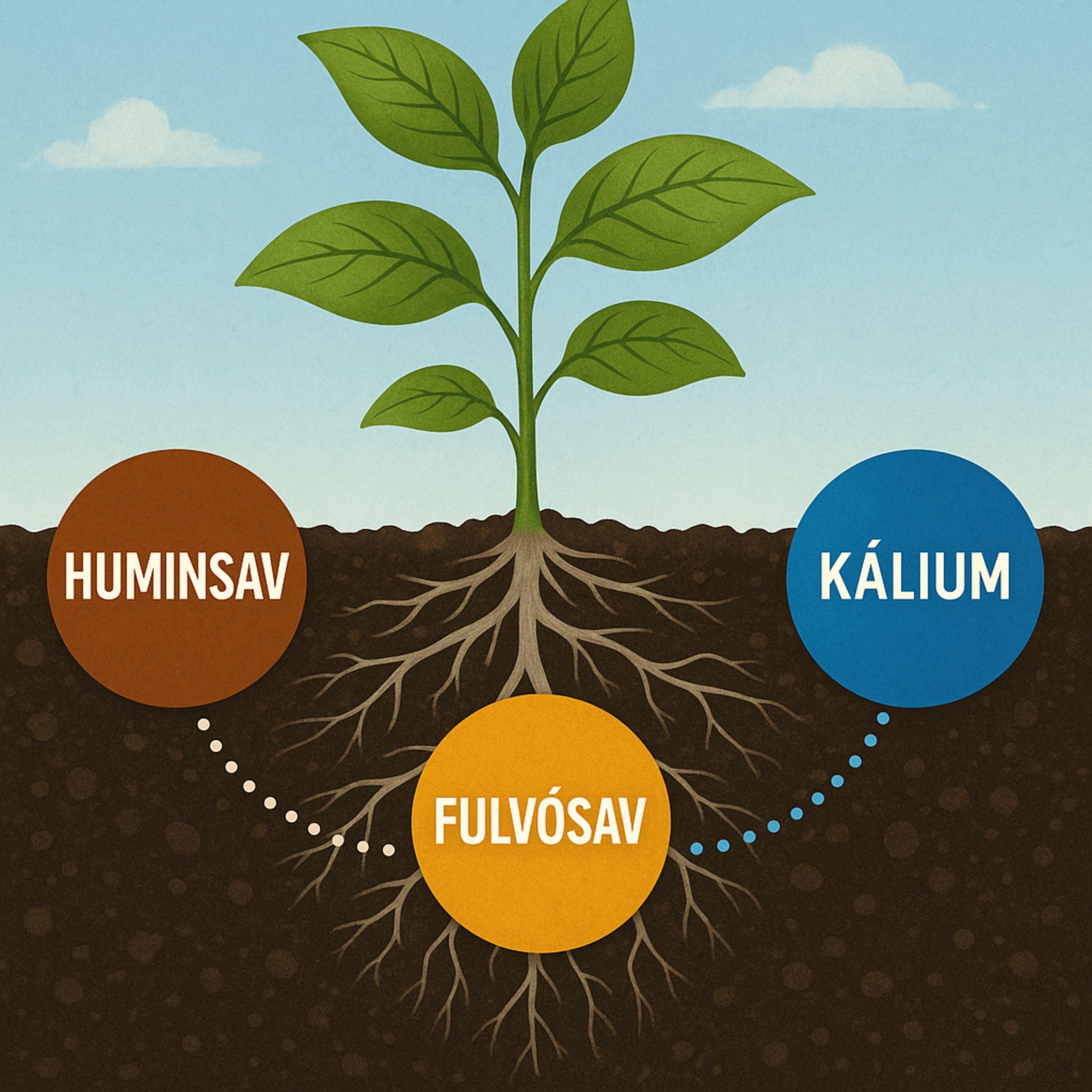 Humin Garden  huminsav komplex rendszer