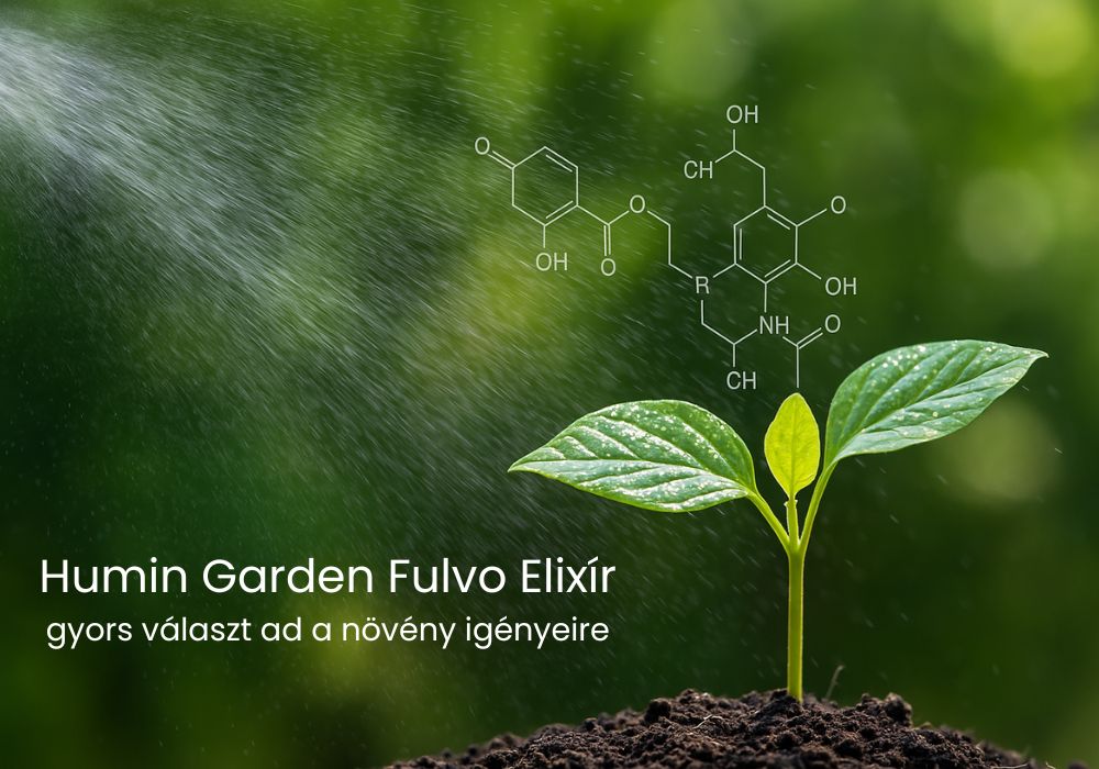 Fulvosav lombtrágya a Humin Garden Fulvo Elixir