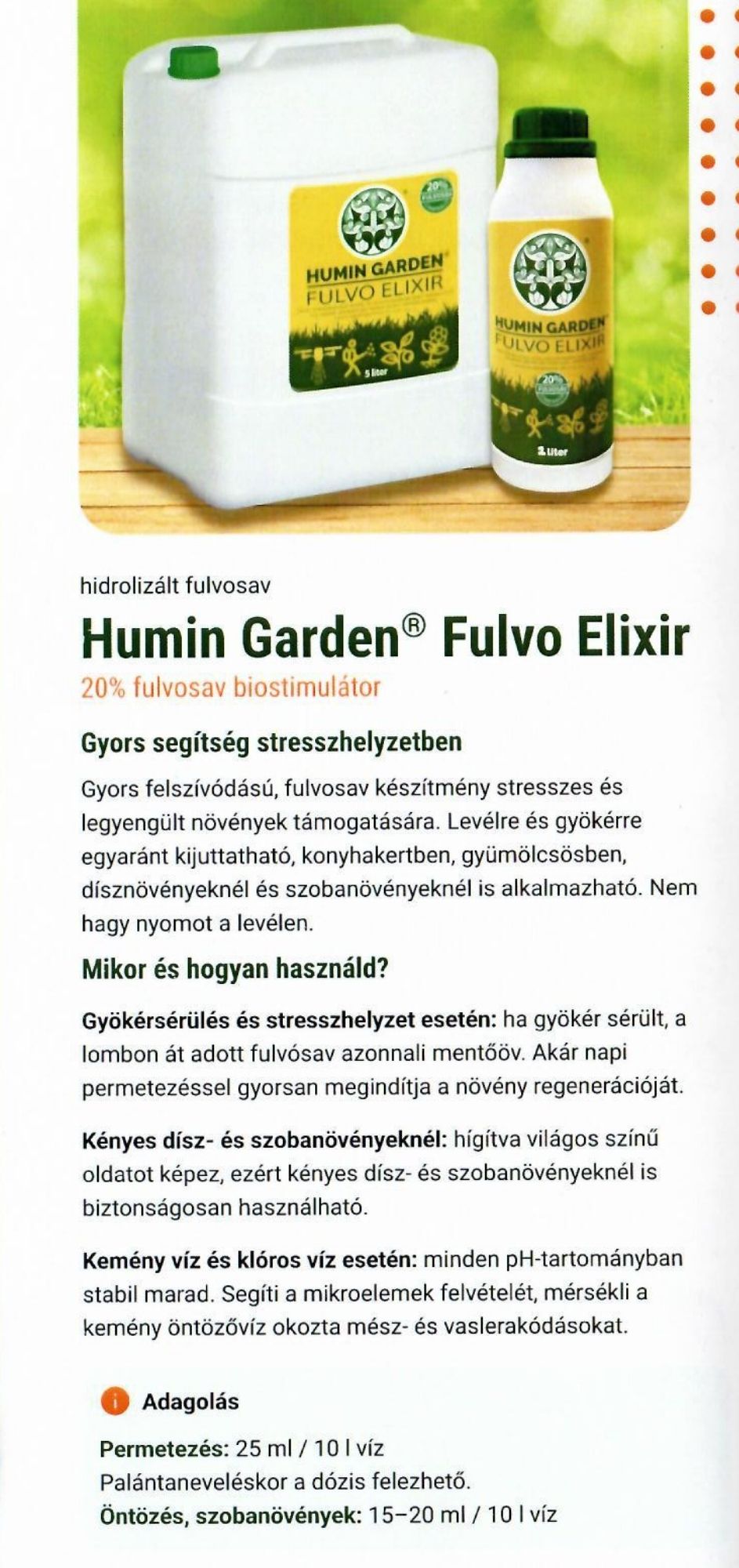 Humin Garden szórólap – 4. oldal