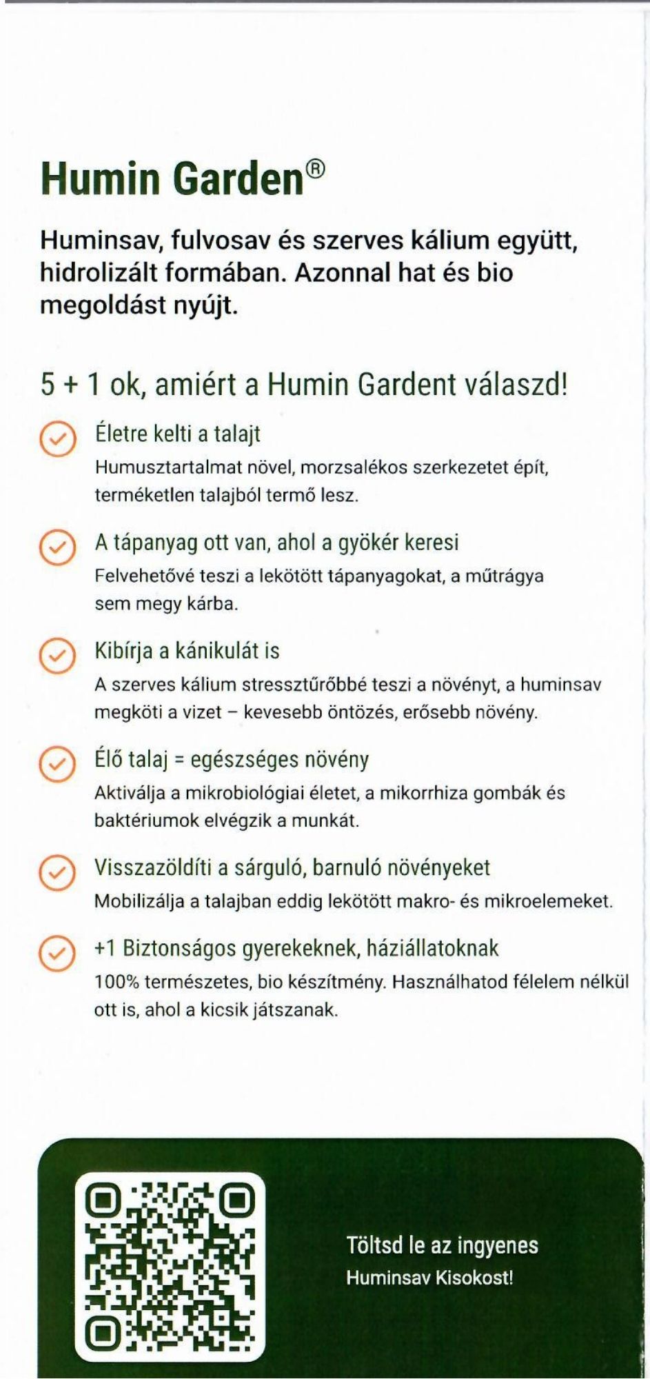 Humin Garden szórólap – 5. oldal